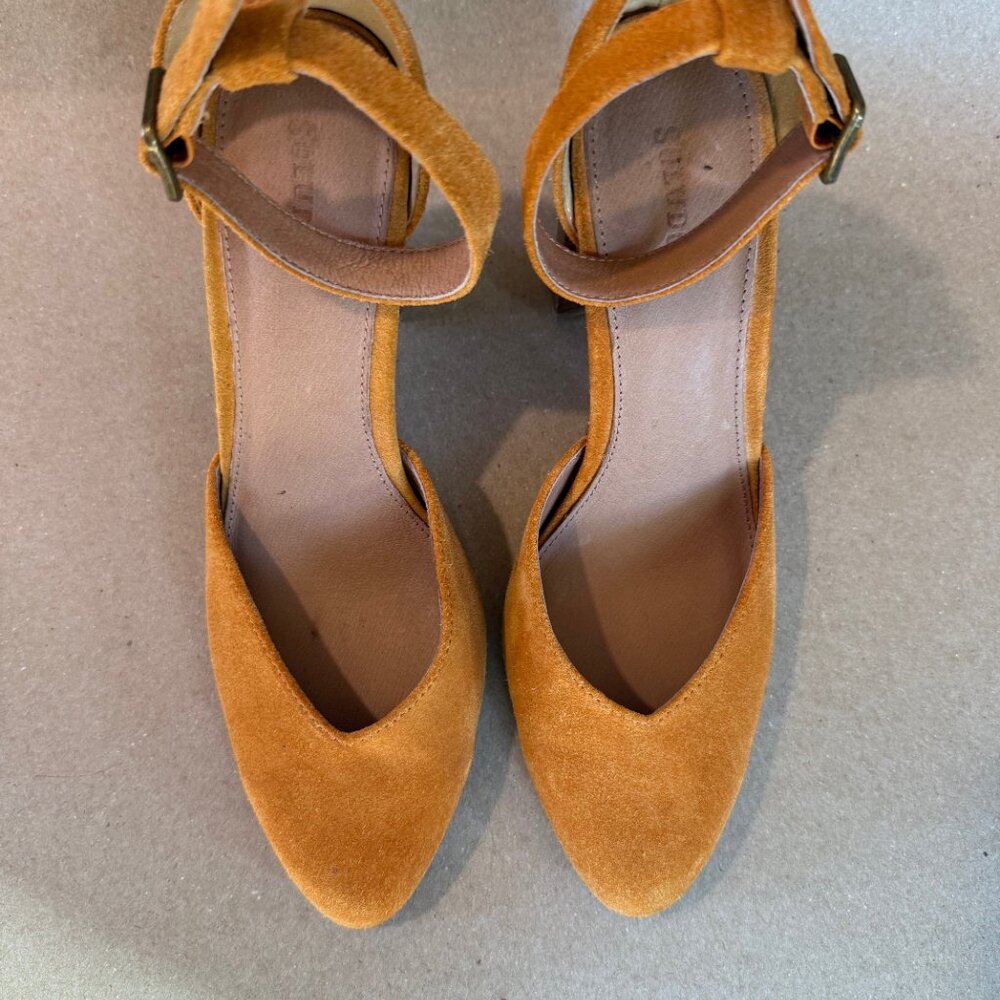 Soludos Collette 4" Heels - Mustard - Size 8.5 - Picture 2 of 6